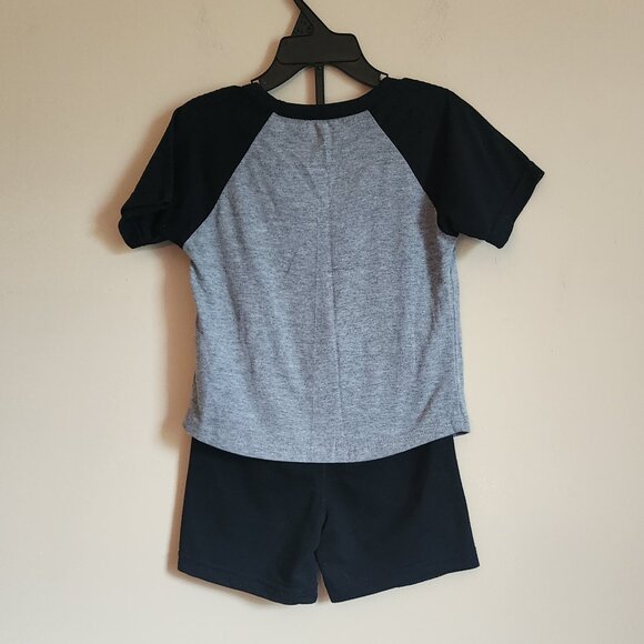 Star Wars Baby Yoda Pajamas Shorts Set Black And Grey Size 3T - Picture 4 of 7